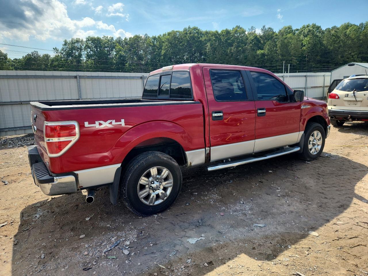2010 Ford F150 Supercrew Red vin: 1FTFW1EV1AFD08229