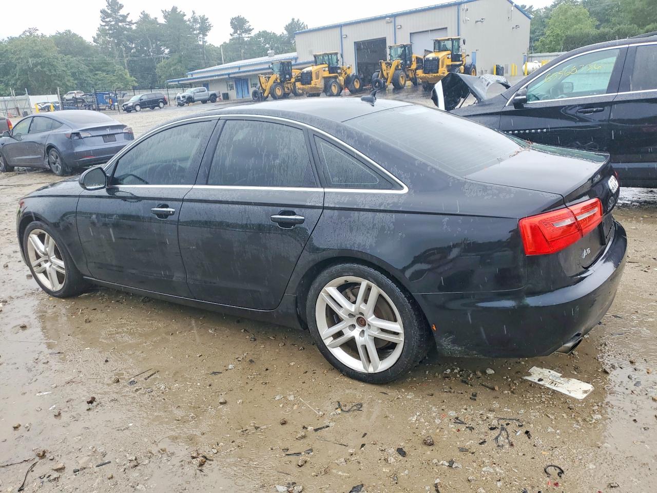 2015 Audi A6 Premium Plus Black vin: WAUGFAFC7FN031243
