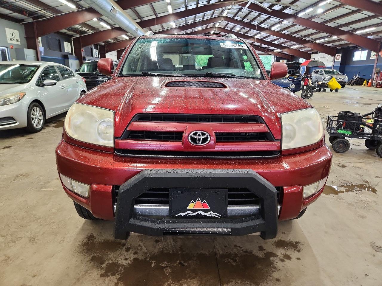 2005 Toyota 4runner Sport Edition Бордовый vin: JTEBU14R558032507