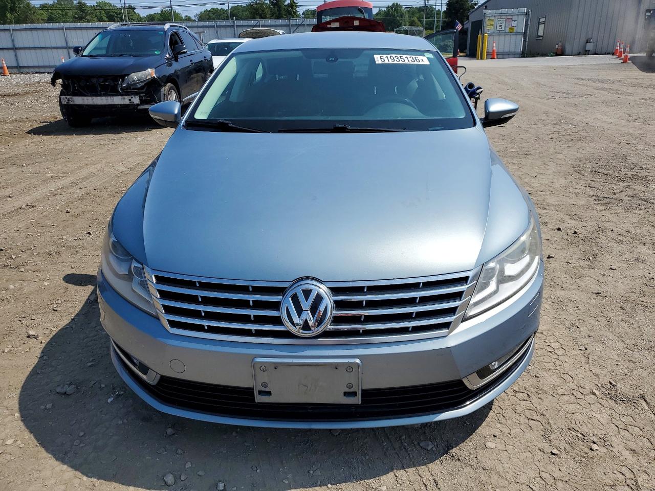 2013 Volkswagen Cc Sport Blue vin: WVWBP7AN1DE510793