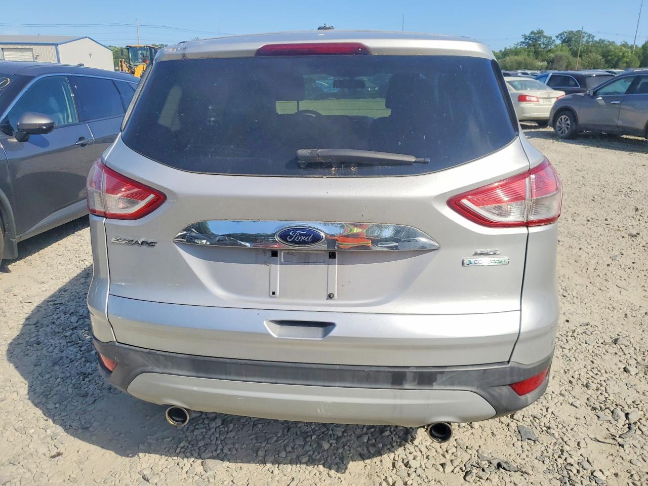 2013 Ford Escape Sel Gray vin: 1FMCU0H99DUD11201