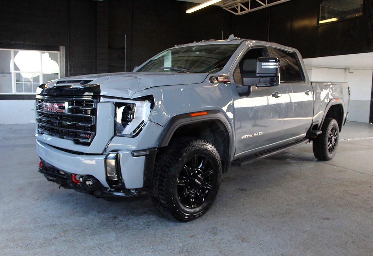 2024 Gmc Sierra K3500 At4 Серый vin: 1GT49VEY9RF335951