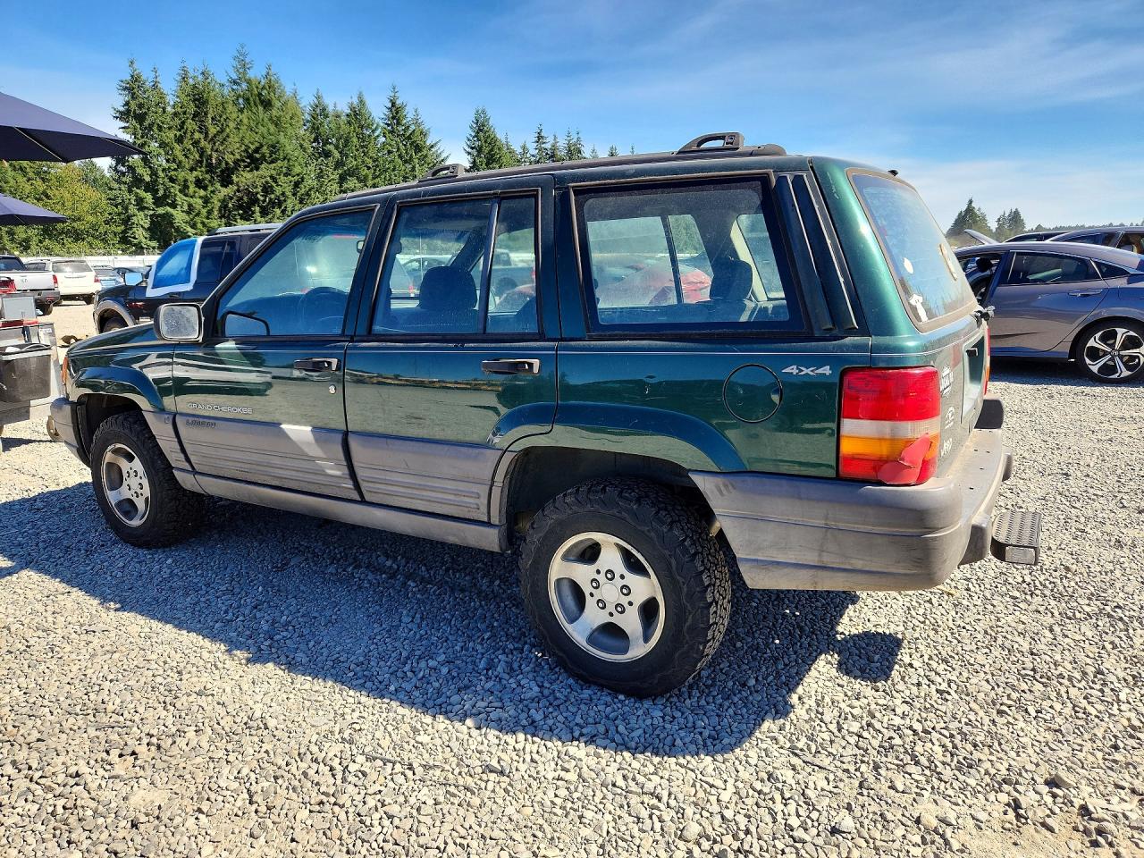 1997 Jeep Grand Cherokee Laredo Зеленый vin: 1J4GZ58S6VC727280