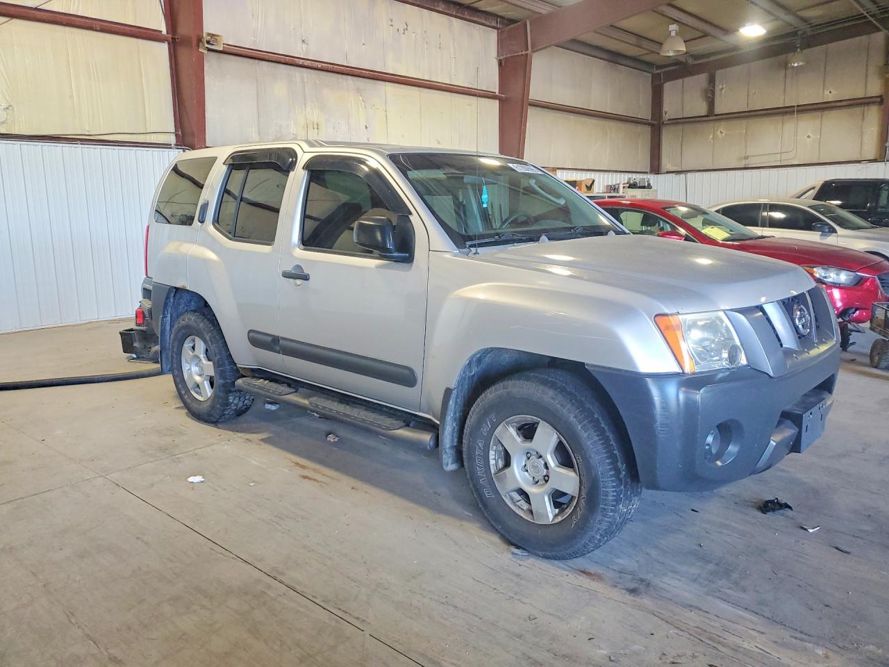 2005 Nissan Xterra S Silver vin: 5N1AN08WX5C641222