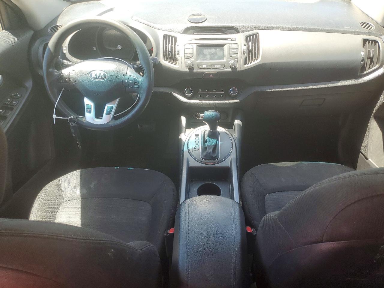 2013 Kia Sportage Lx Black vin: KNDPB3A21D7410832