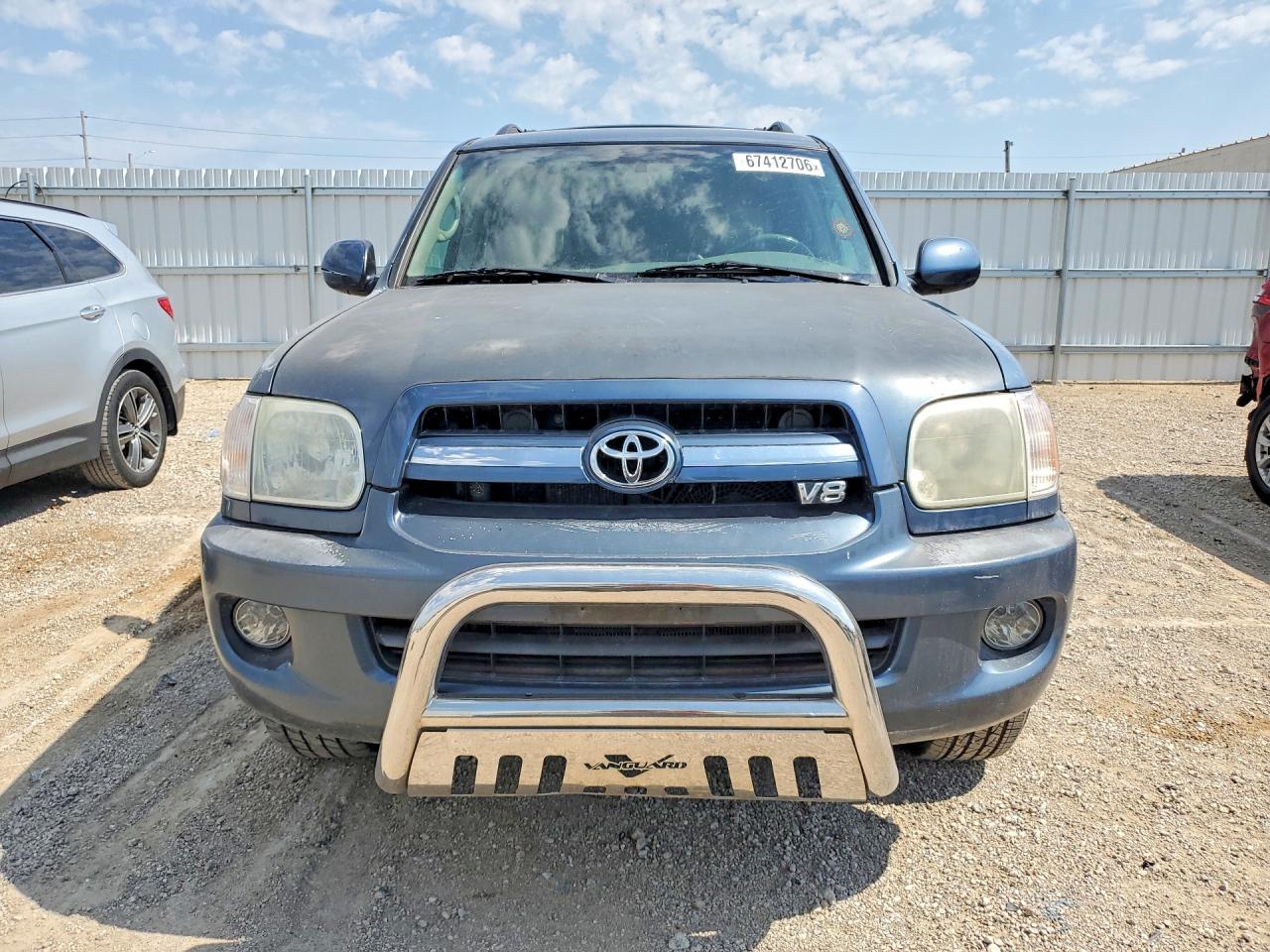 2006 Toyota Sequoia Sr5 Blue vin: 5TDBT44A06S262780