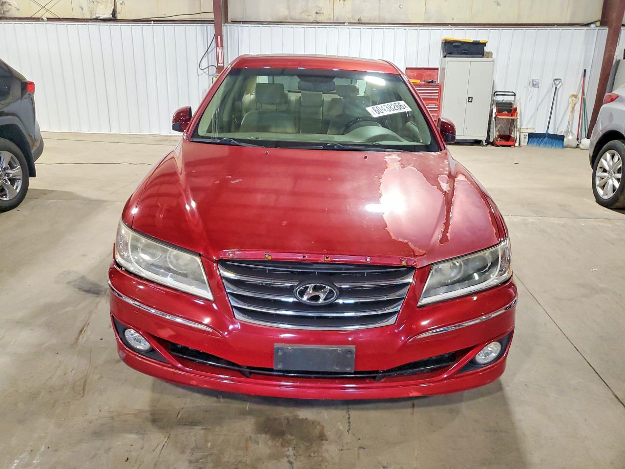 2011 Hyundai Azera Limited Красный vin: KMHFC4DF7BA538615