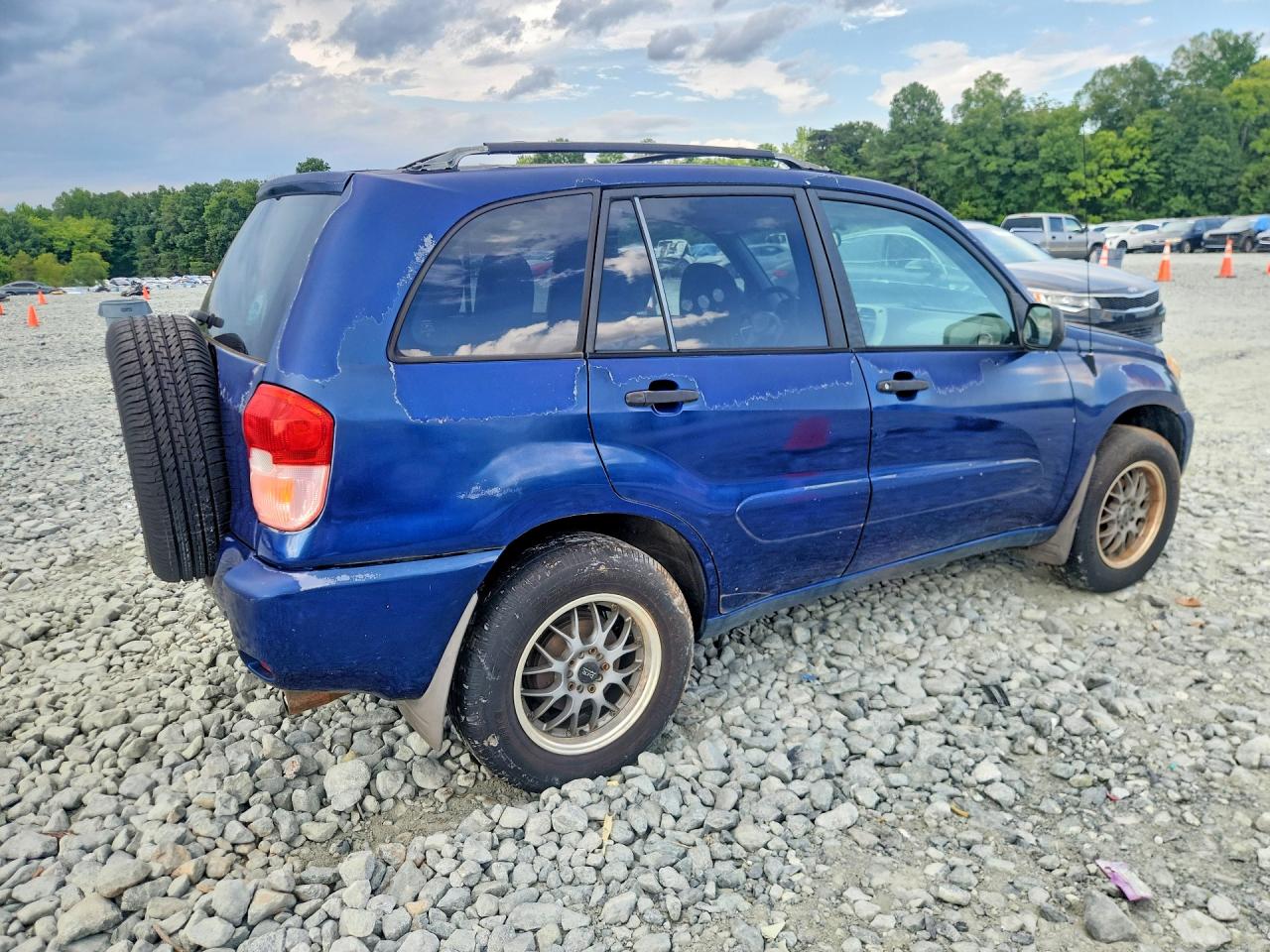 2003 Toyota Rav4 Base Синий vin: JTEHH20V436072299