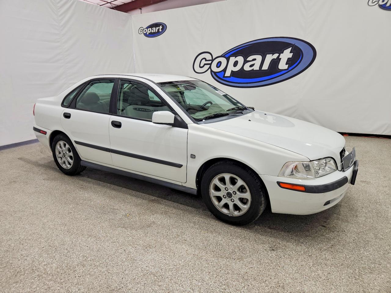 2002 Volvo S40 1.9t White vin: YV1VS29512F829714