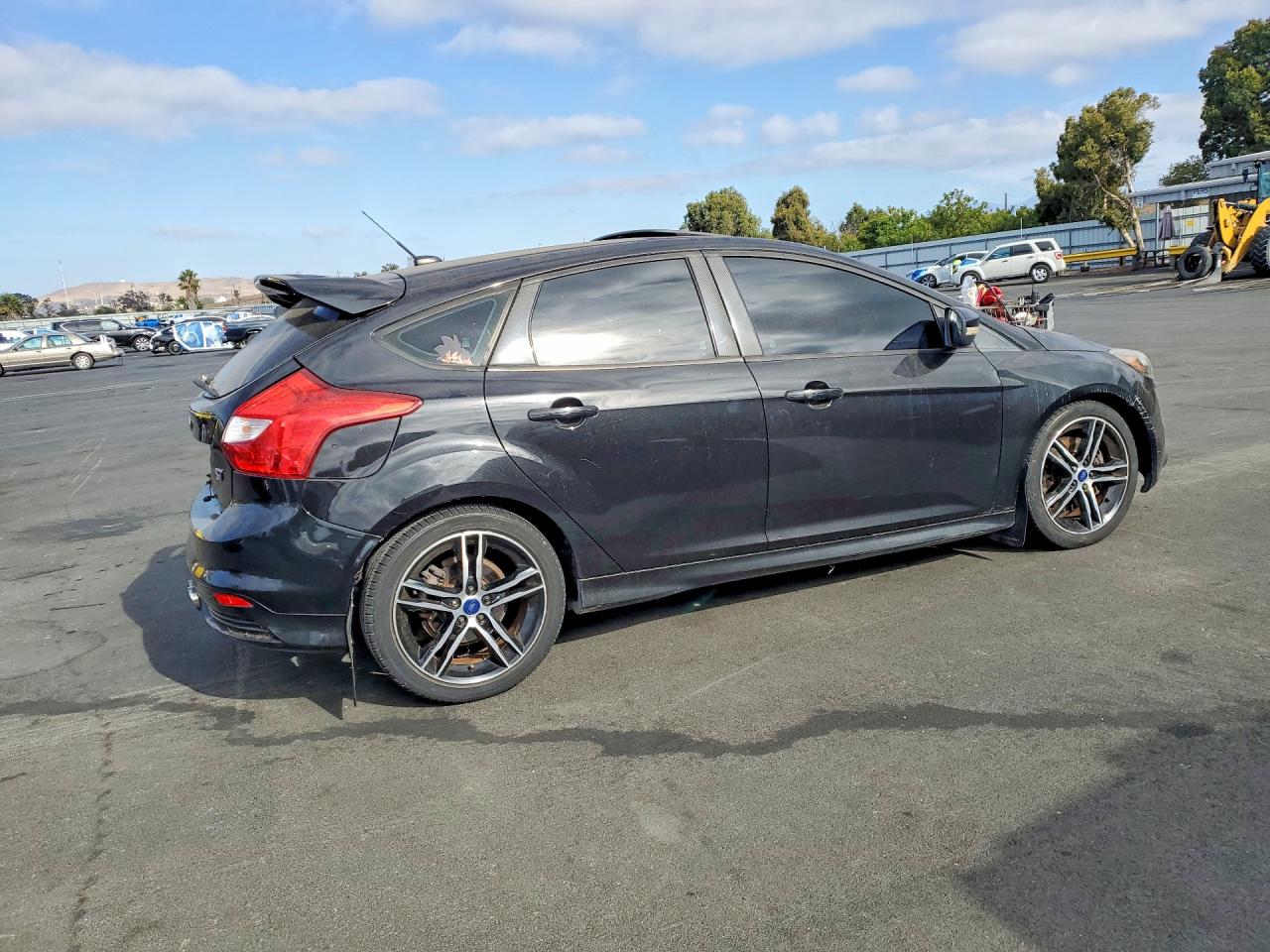 2013 Ford Focus St Black vin: 1FADP3L91DL254612