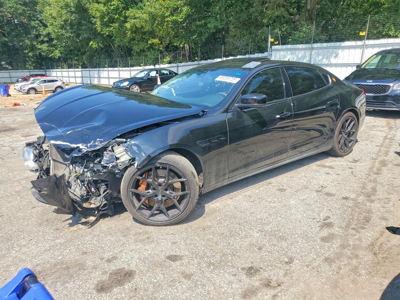2014 Maserati Quattroporte Gts Black vin: ZAM56PPA6E1082907