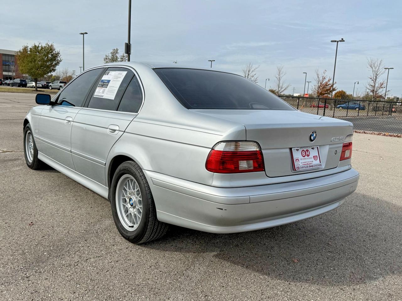 2002 Bmw 525 I Automatic Silver vin: WBADT43412GY96539