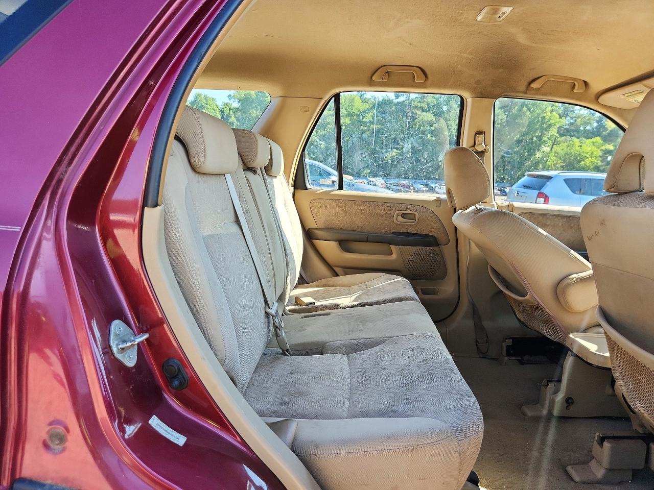 2006 Honda Cr-v Lx Burgundy vin: SHSRD68556U408186