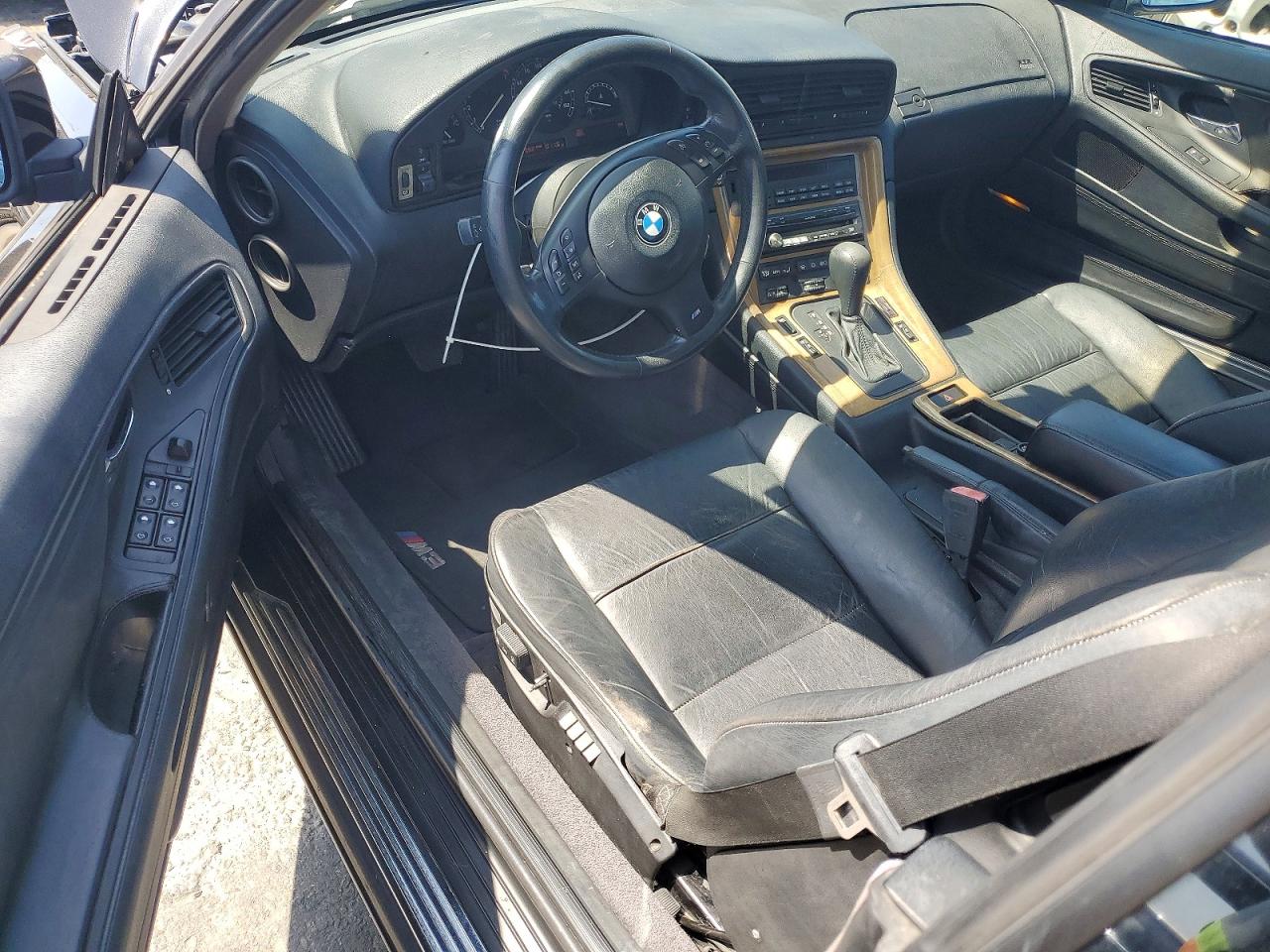 1997 Bmw 840 Ci Automatic Black vin: WBAEF8324VCC31702