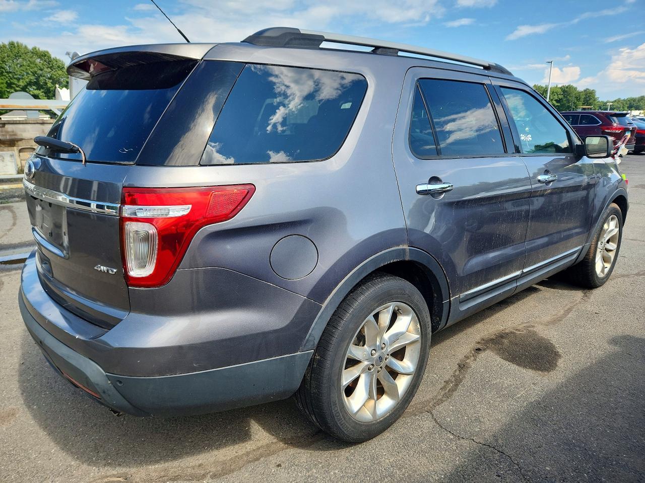 2011 Ford Explorer Limited Gray vin: 1FMHK8F80BGA90071