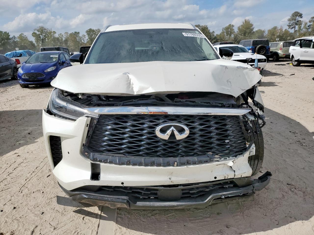 2025 Infiniti Qx60 Luxe Белый vin: 5N1AL1FS8SC345784