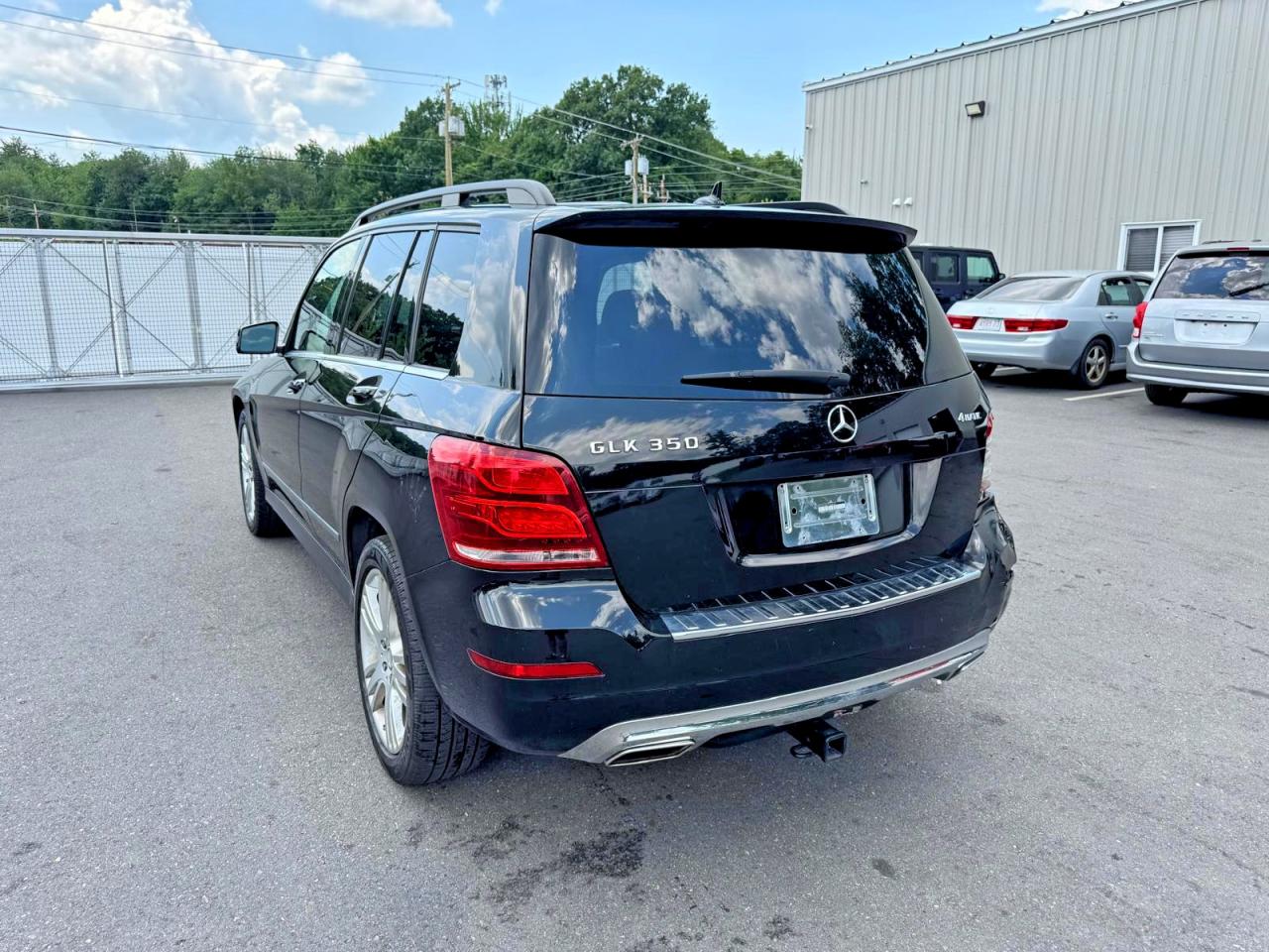 2015 Mercedes-benz Glk 350 4matic Black vin: WDCGG8JB7FG366685