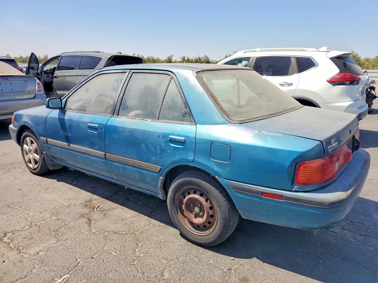 1994 Mazda Protege Lx Teal vin: JM1BG2264R0706581