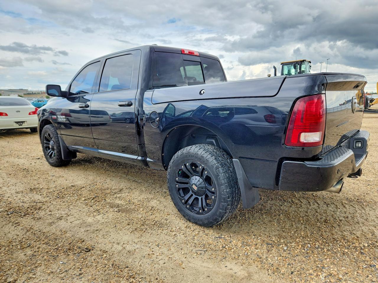 2014 Ram 1500 Sport Black vin: 1C6RR7MT4ES355637