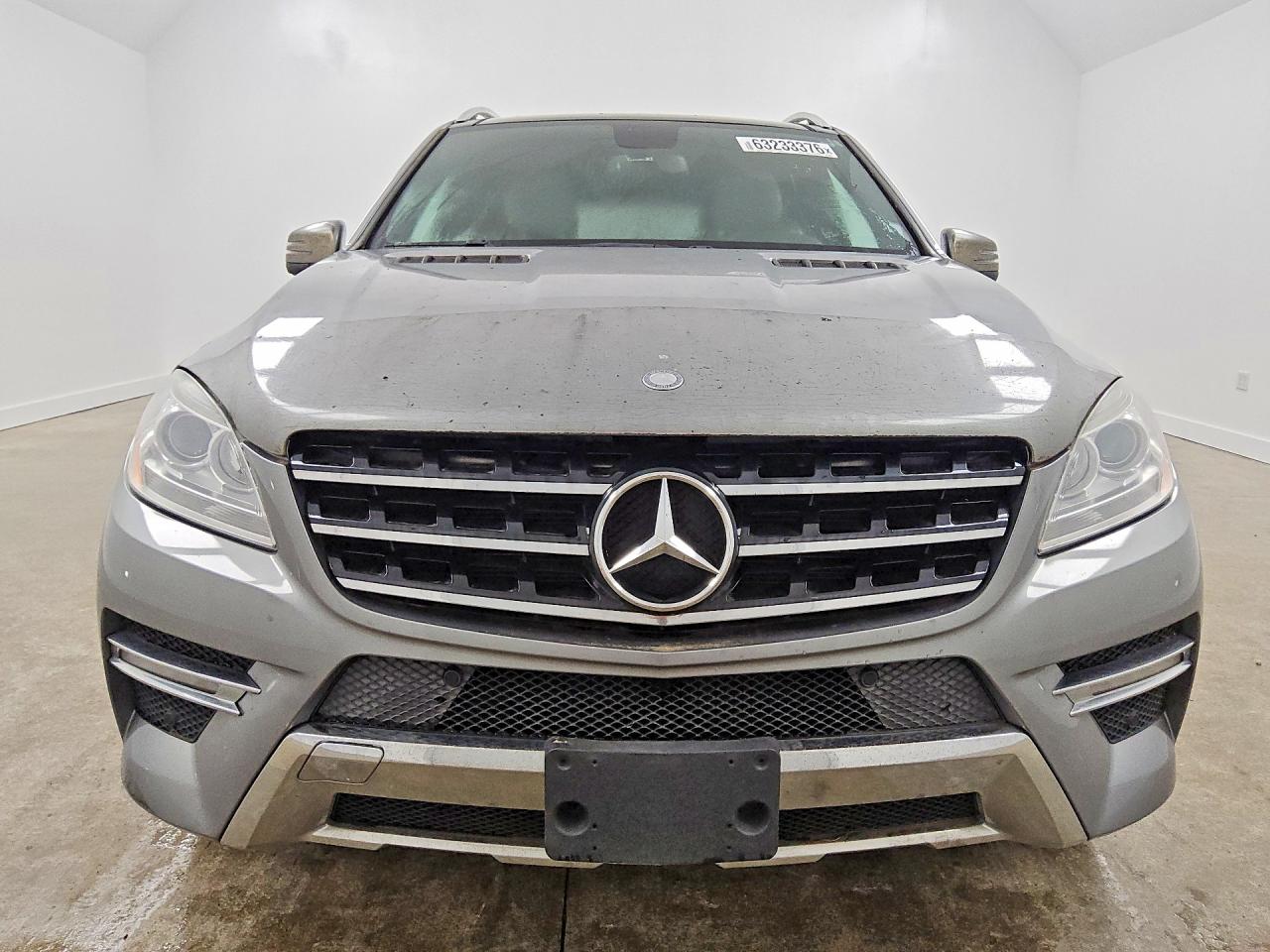 2012 Mercedes-benz Ml 550 4matic Silver vin: 4JGDA7DB3CA056947