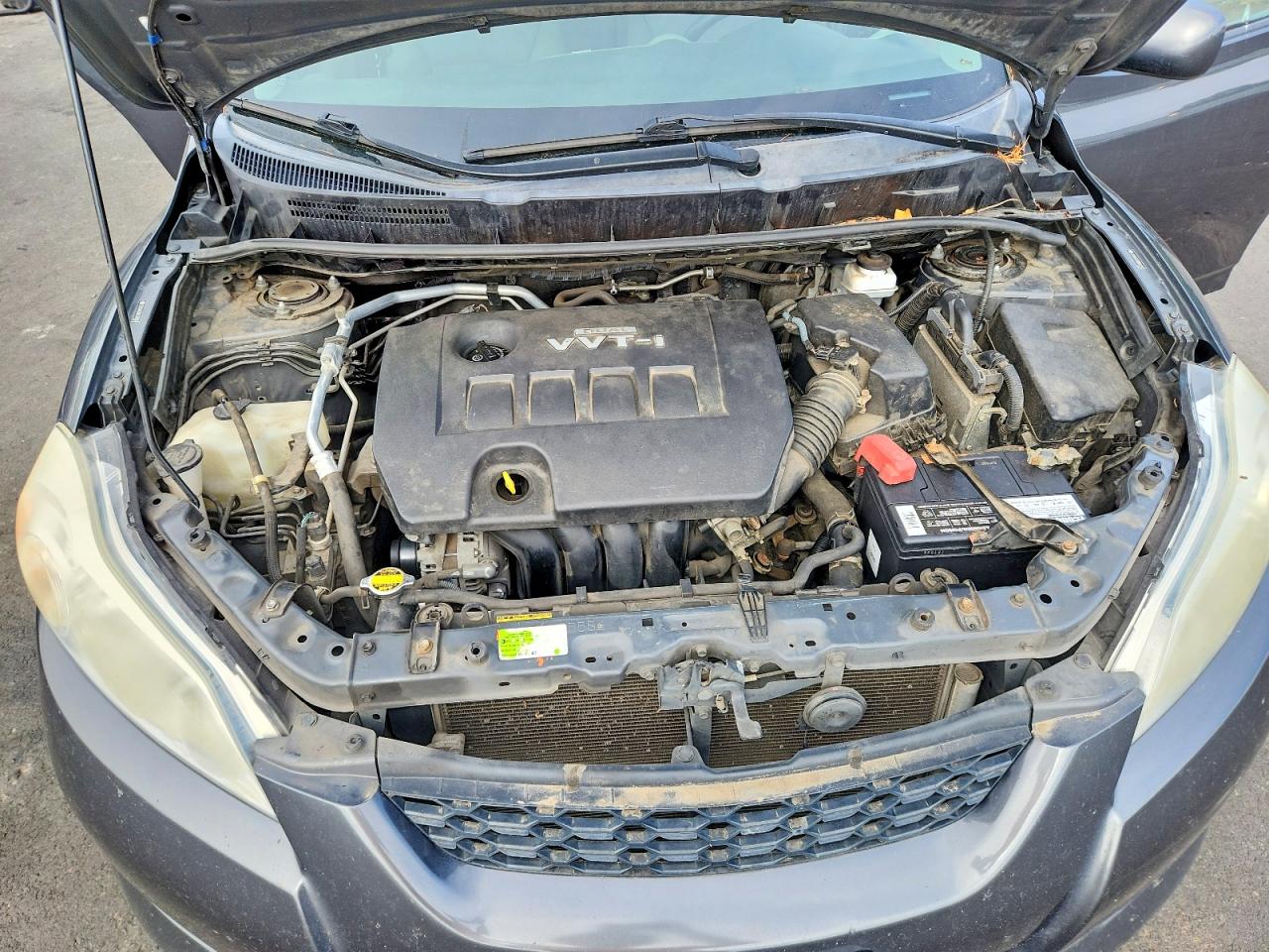 2009 Toyota Matrix Base Gray vin: 2T1KU40E69C053160