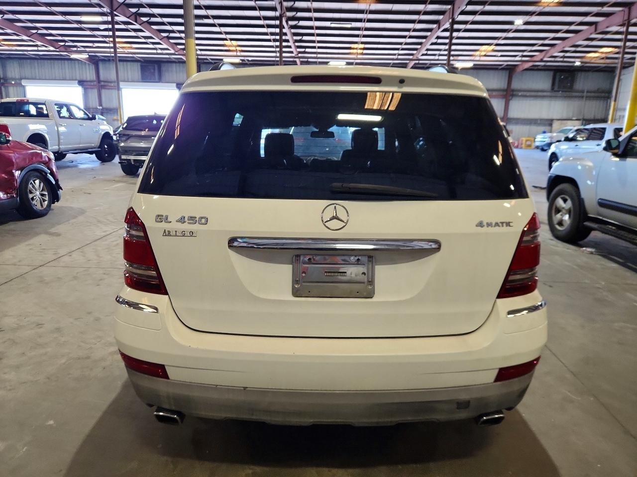2007 Mercedes-benz Gl 450 4matic White vin: 4JGBF71E87A178085