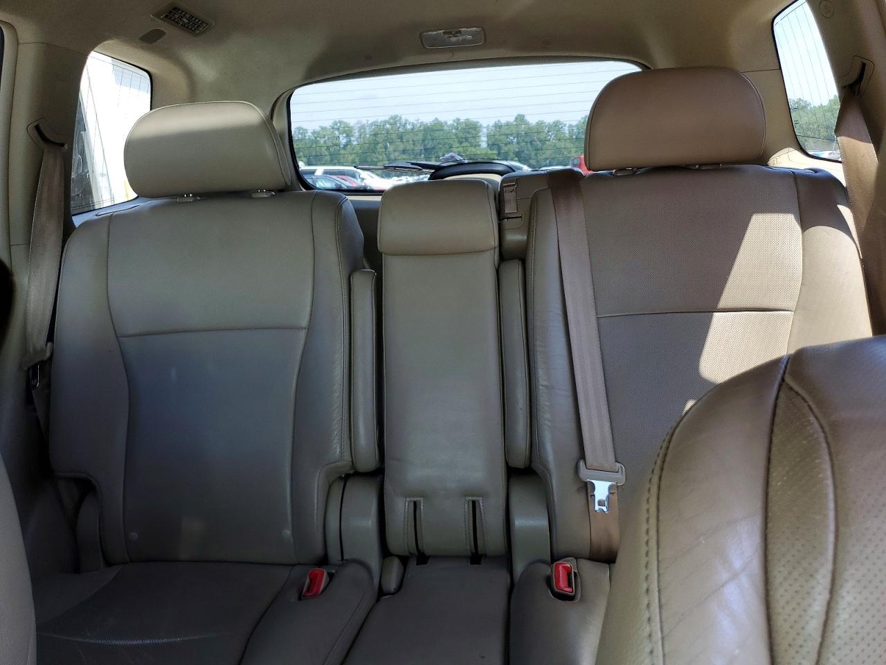 2013 Toyota Highlander Limited White vin: 5TDDK3EH8DS211008