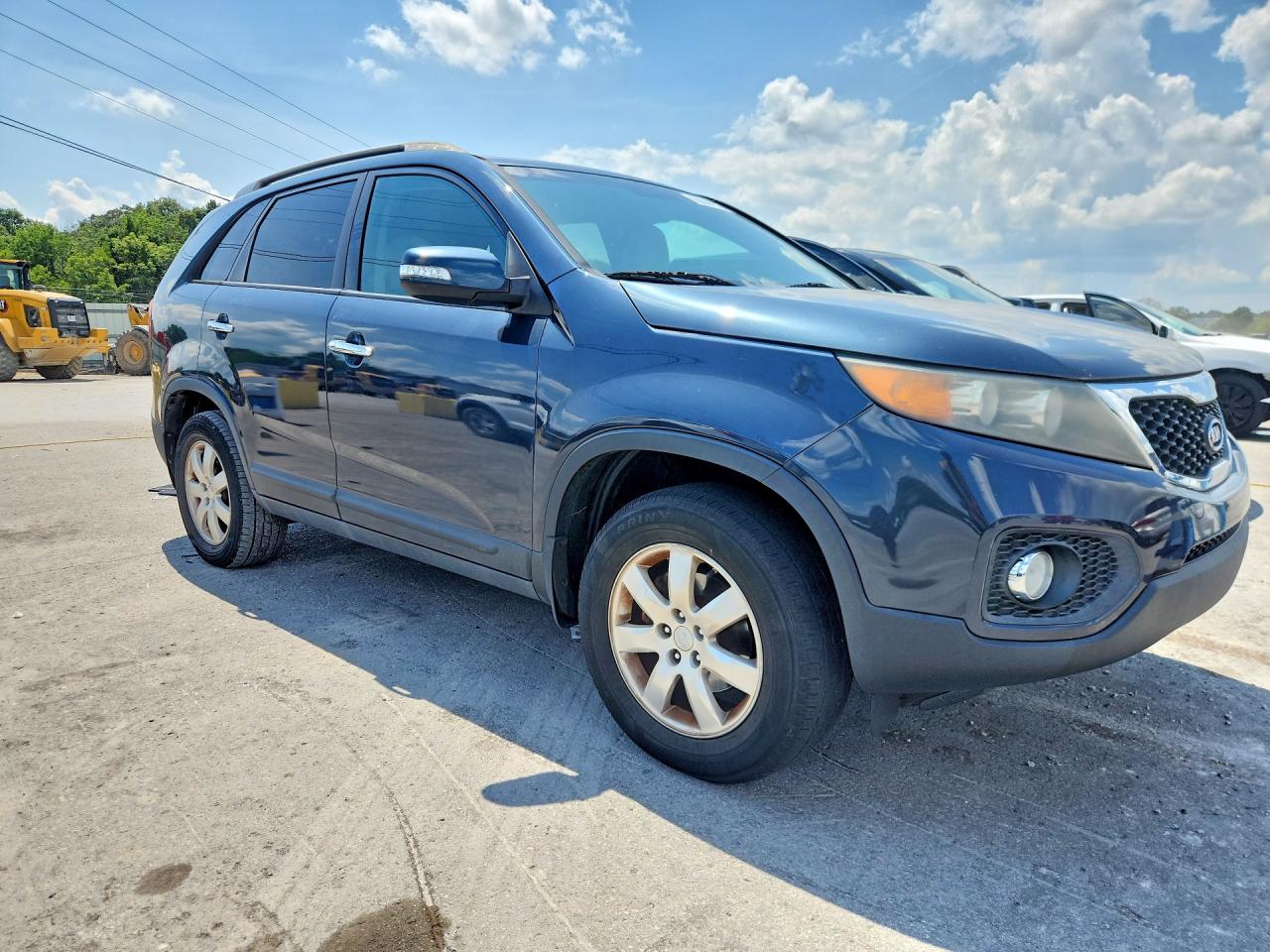 2011 Kia Sorento Lx Синий vin: 5XYKT4A12BG116909