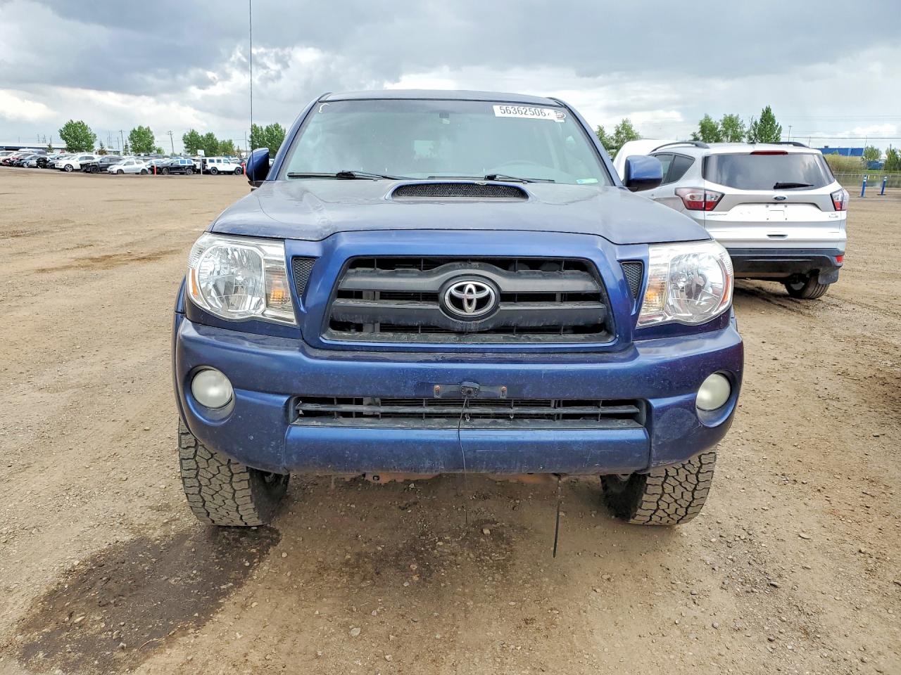 2007 Toyota Tacoma Double Cab Long Bed Blue vin: 5TEMU52N97Z325073