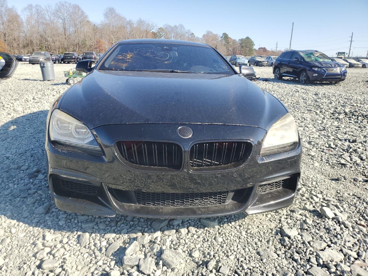 2013 Bmw 650 I Black vin: WBA6B2C59DD128403