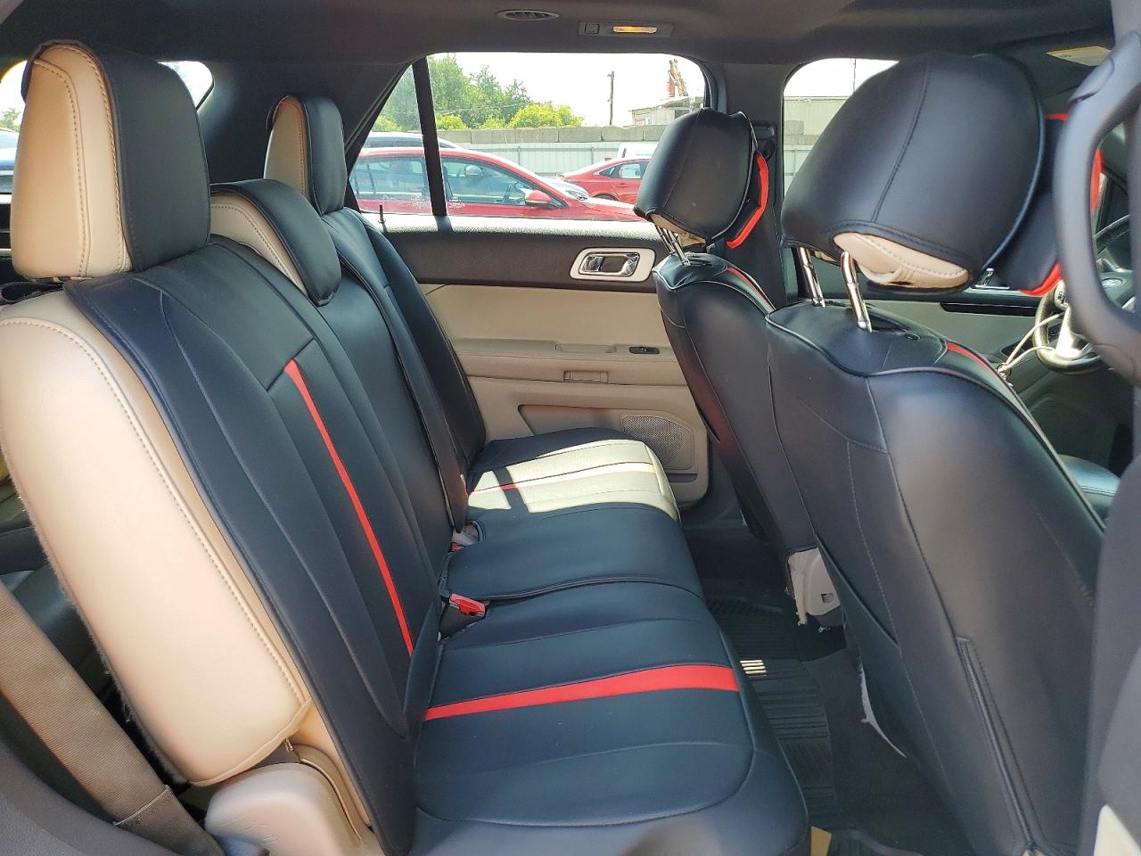 2012 Ford Explorer Limited Red vin: 1FMHK8F81CGA42838