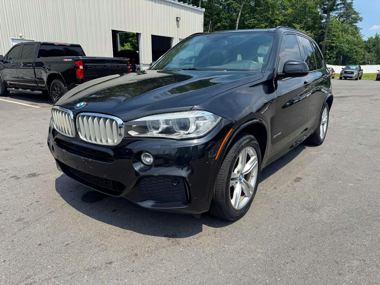 2015 Bmw X5 Xdrive50i Black vin: 5UXKR6C59F0J74553