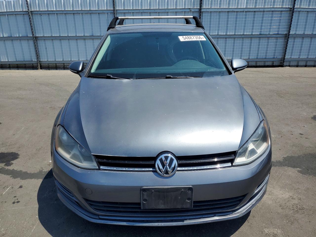 2015 Volkswagen Golf Серый vin: 3VW217AU6FM020286