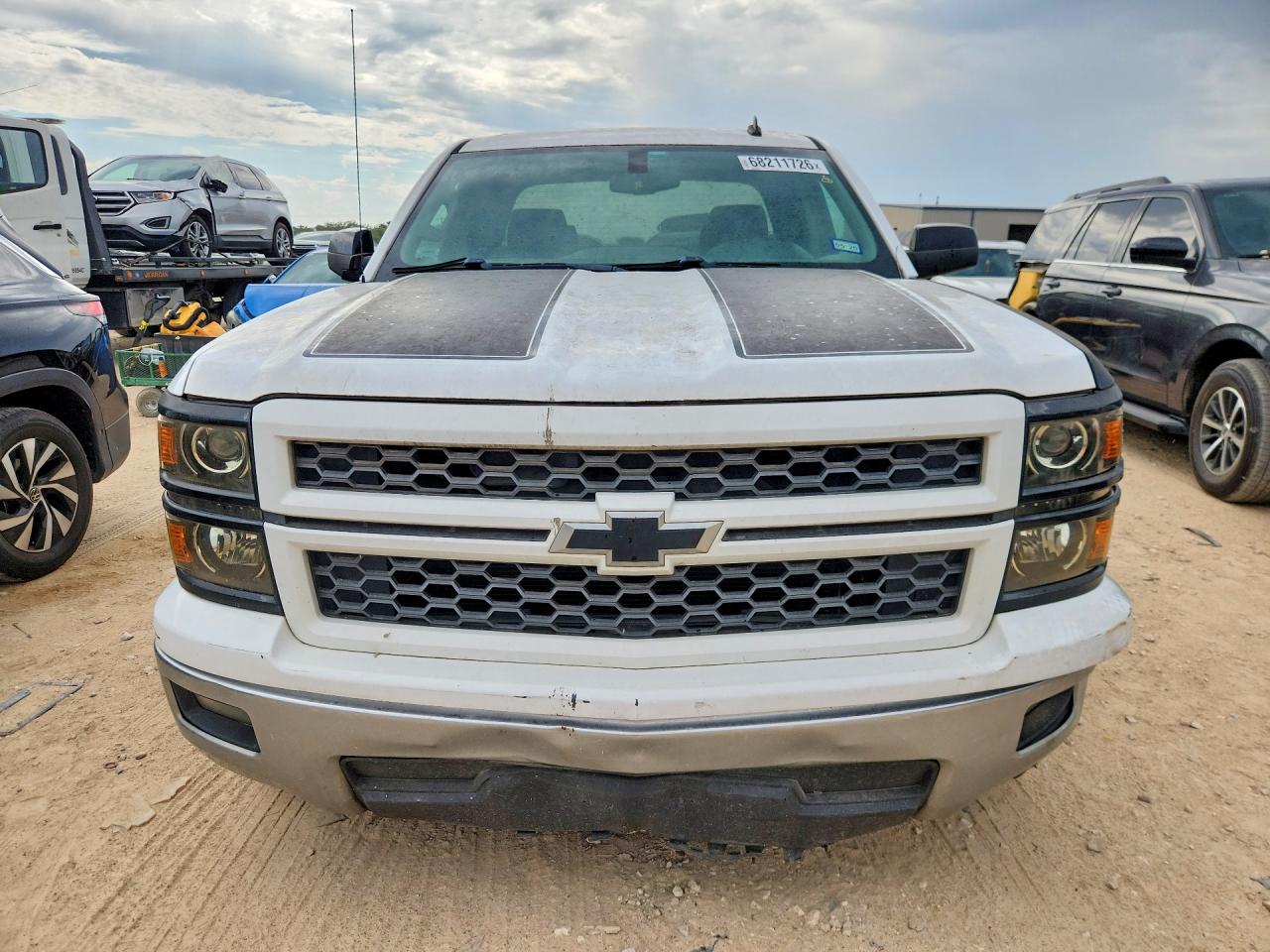 2014 Chevrolet Silverado C1500 Lt White vin: 1GCRCRECXEZ346923