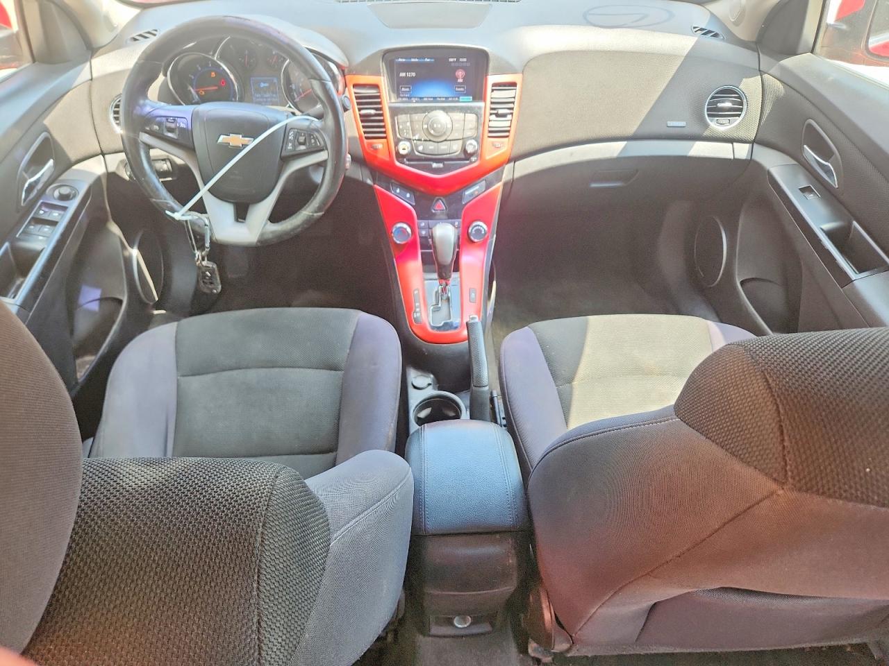 2014 Chevrolet Cruze Lt Red vin: 1G1PC5SB7E7232829