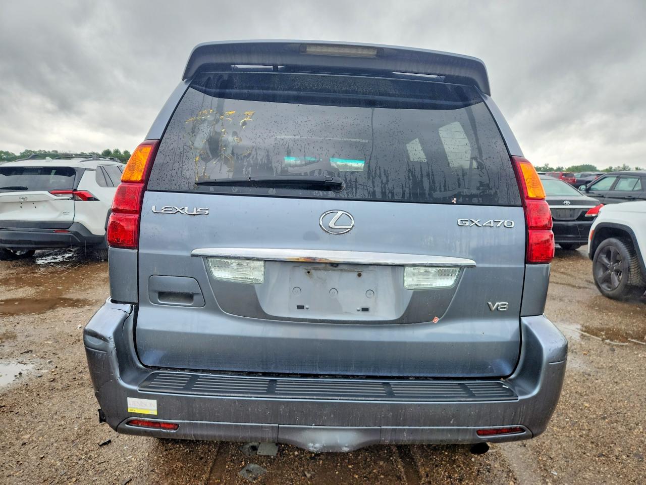 2007 Lexus Gx 470 Gray vin: JTJBT20XX70139438
