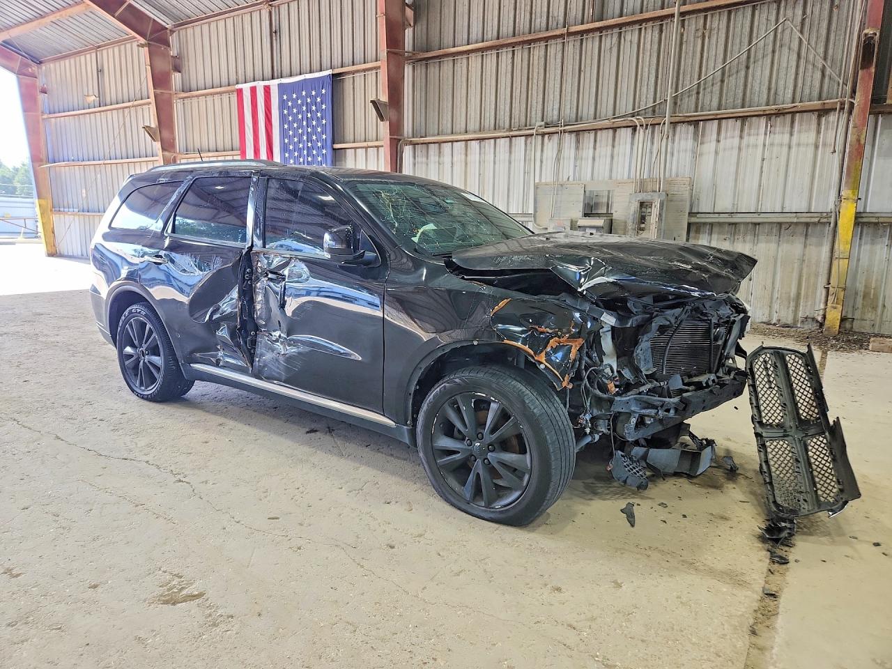 2013 Dodge Durango Crew Black vin: 1C4RDHDG8DC530108