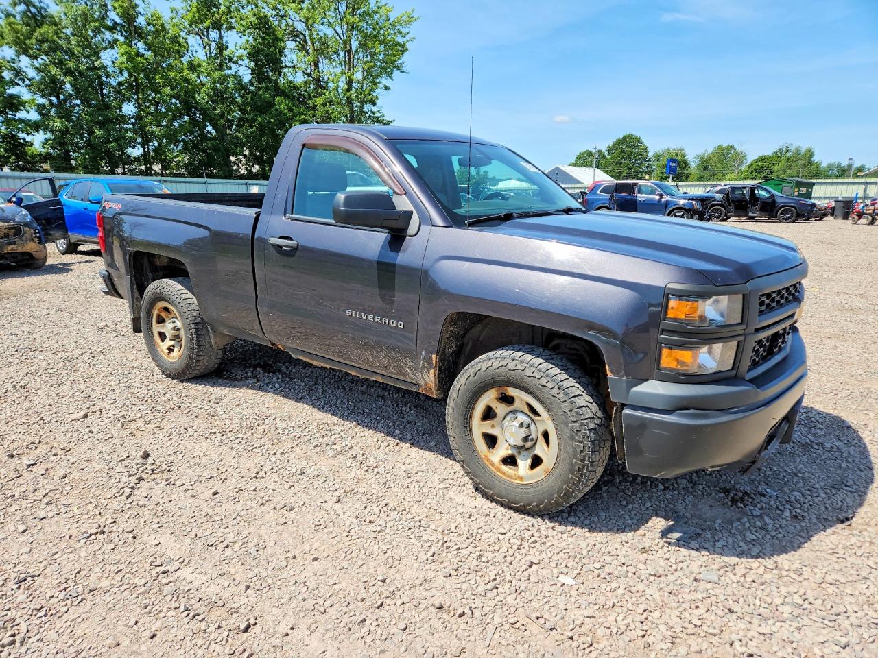 2014 Chevrolet Silverado K1500 Черный vin: 1GCNKPEH5EZ357894