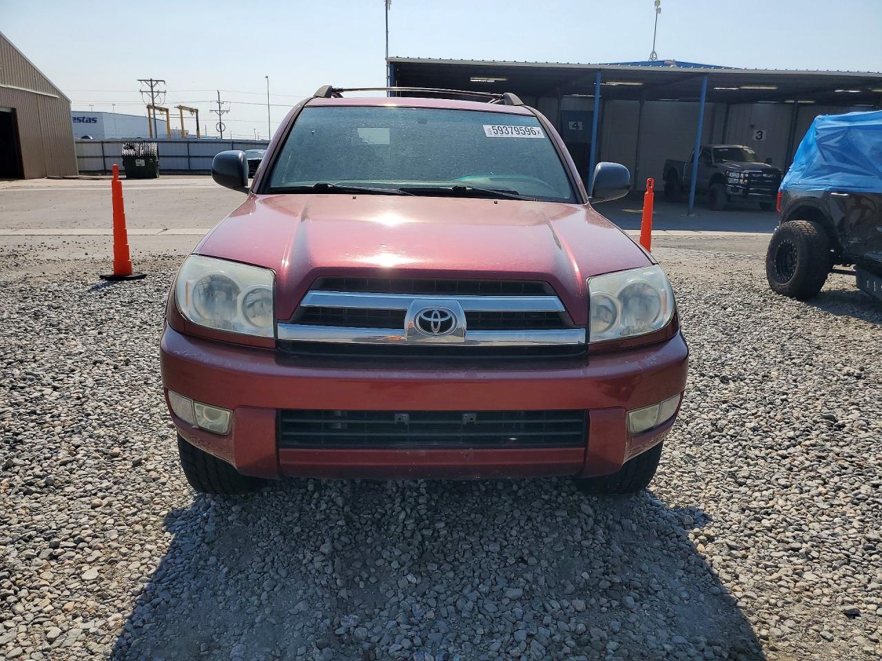 2005 Toyota 4runner Sr5 Red vin: JTEBU14R858041394