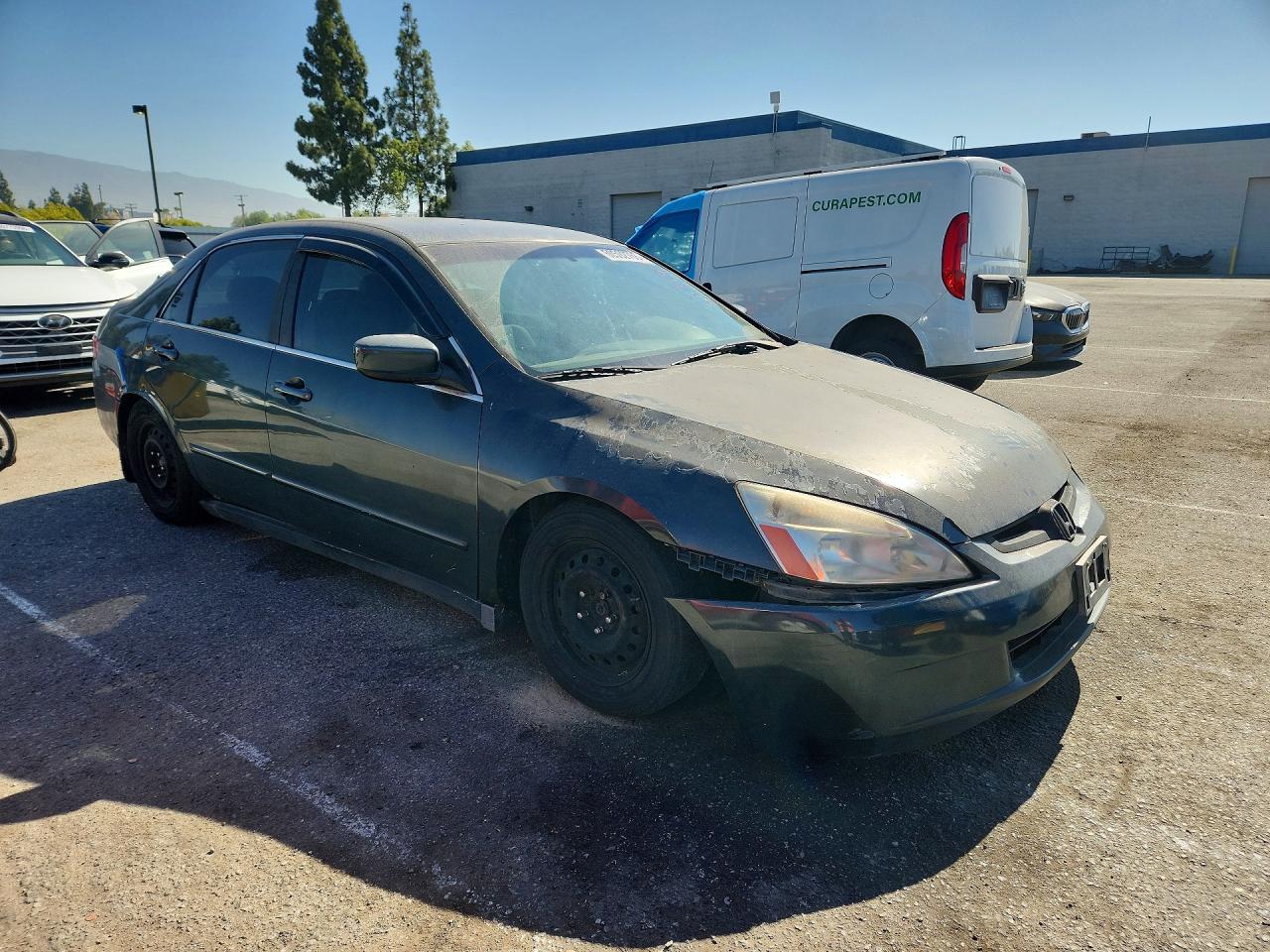 2005 Honda Accord Lx Gray vin: 1HGCM56415A076774