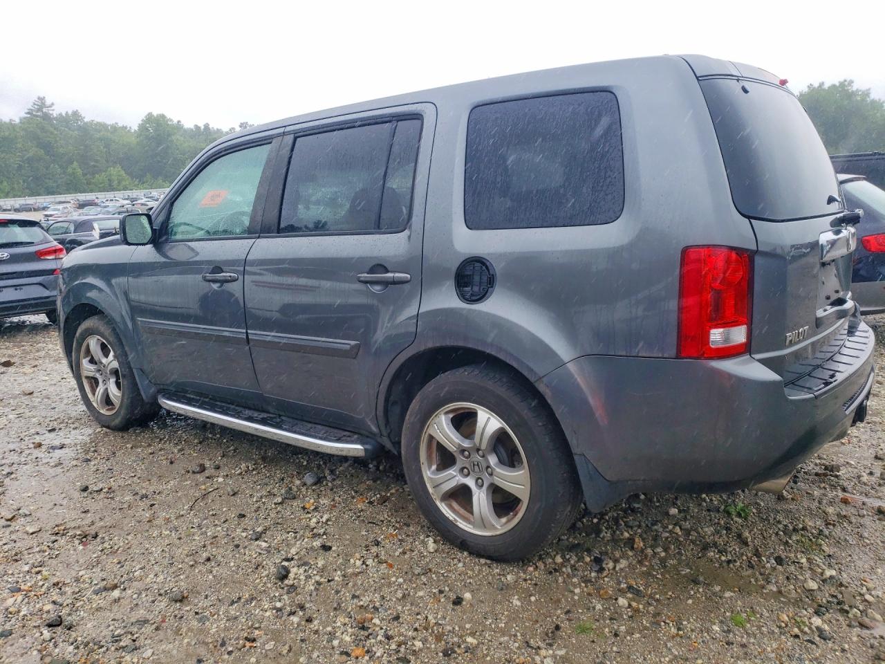 2012 Honda Pilot Exl Gray vin: 5FNYF4H69CB084536