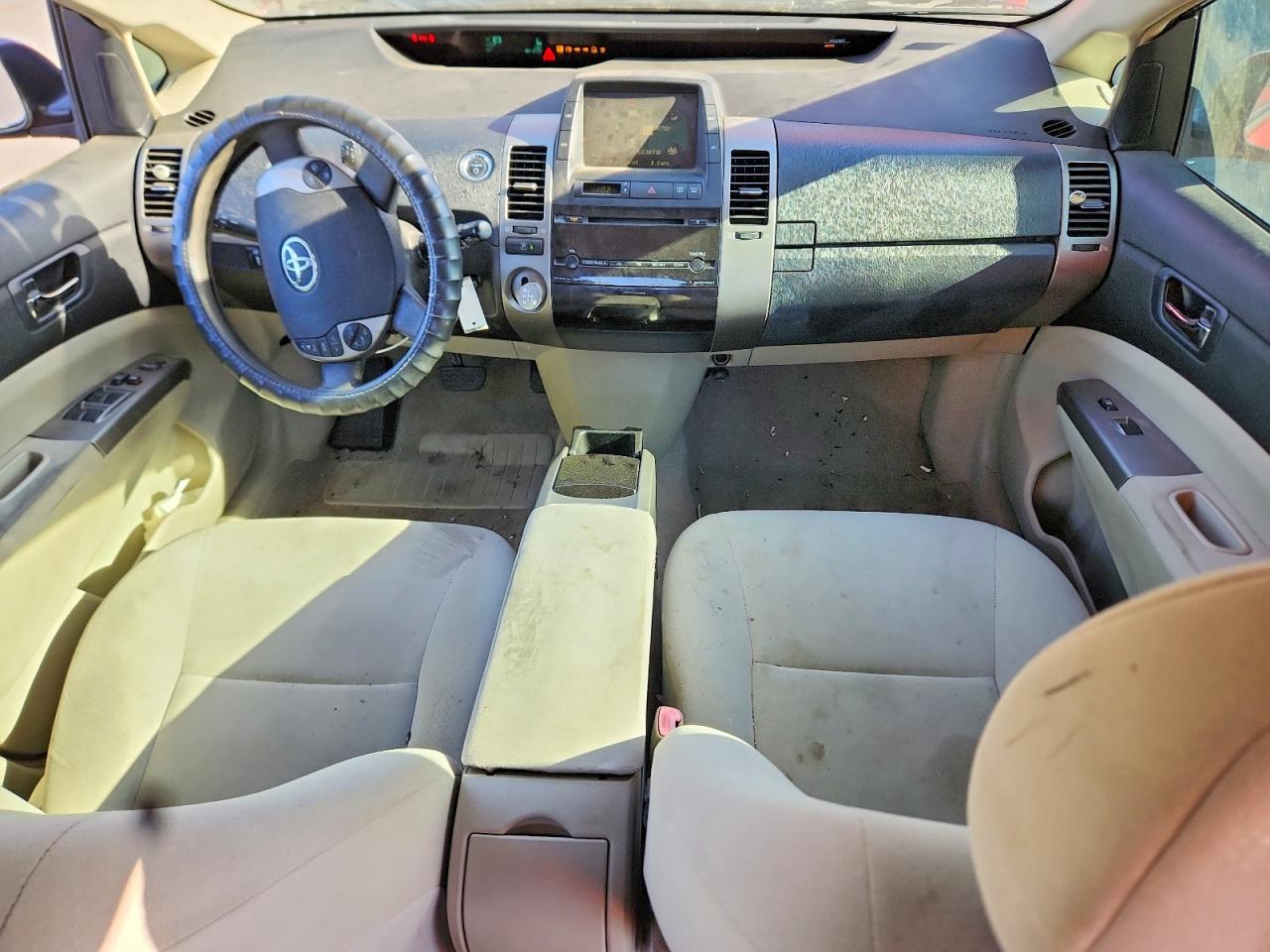 2008 Toyota Prius Base Red vin: JTDKB20U487749534