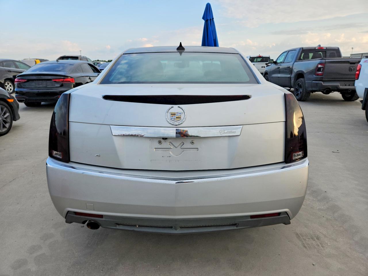 2012 Cadillac Cts Luxury Collection Silver vin: 1G6DG5E50C0105563