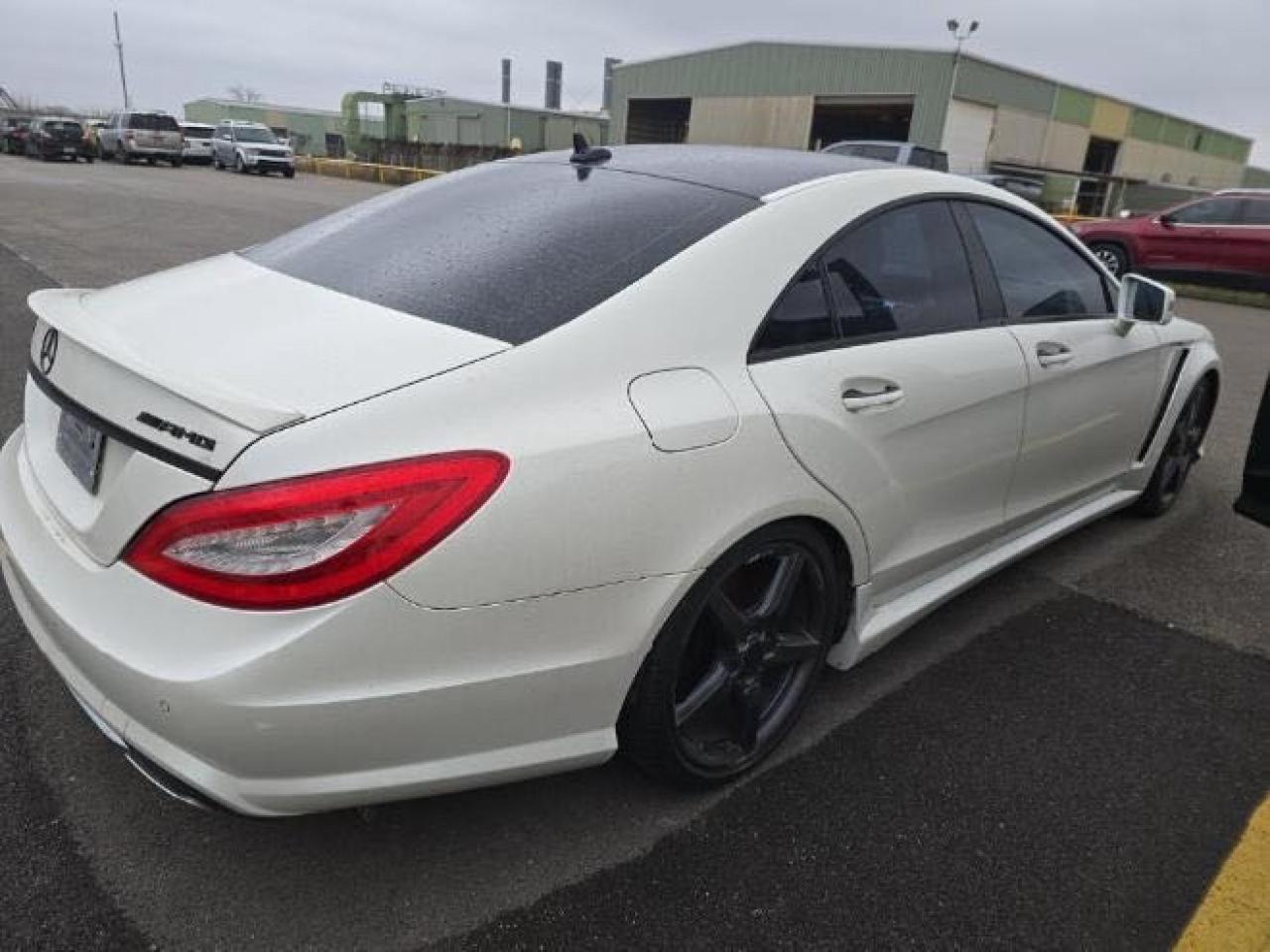 2012 Mercedes-benz Cls 550 White vin: WDDLJ7DB7CA015842