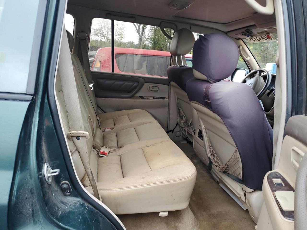 1998 Toyota Land Cruiser Green vin: JT3HT05J5W0016834