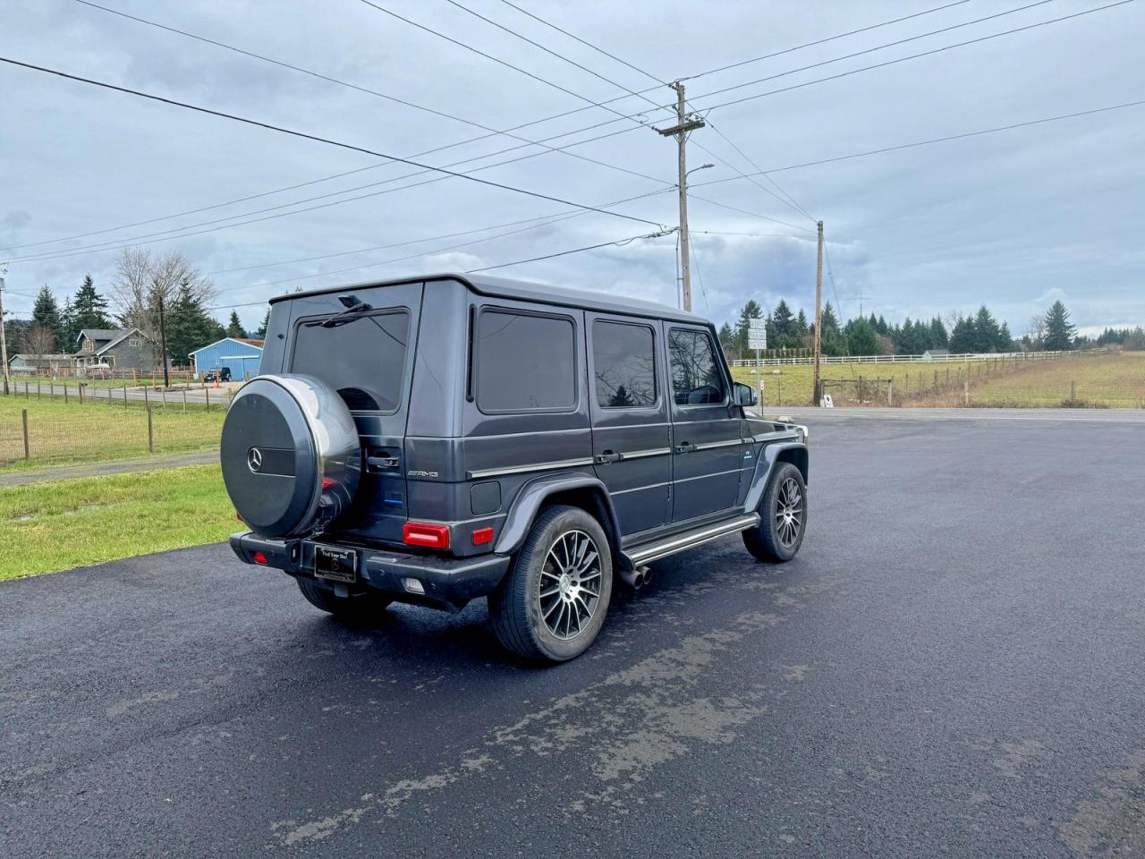 2013 Mercedes-benz G 63 Amg Gray vin: WDCYC7DF7DX203931