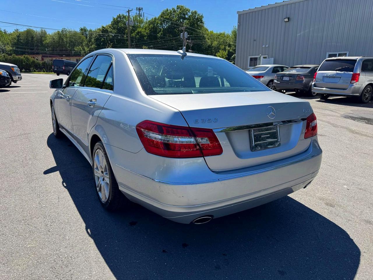 2013 Mercedes-benz E 350 4matic Silver vin: WDDHF8JB5DA766828
