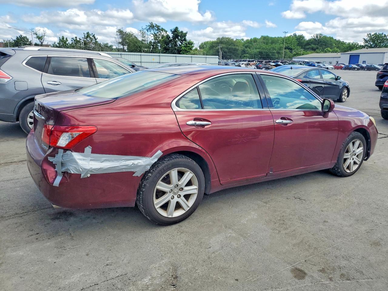 2007 Lexus Es 350 Red vin: JTHBJ46G072072041