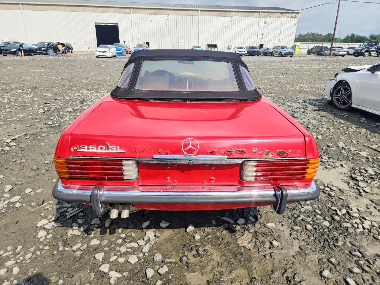 1972 Mercedes-benz 350sl Red vin: 10704412003659