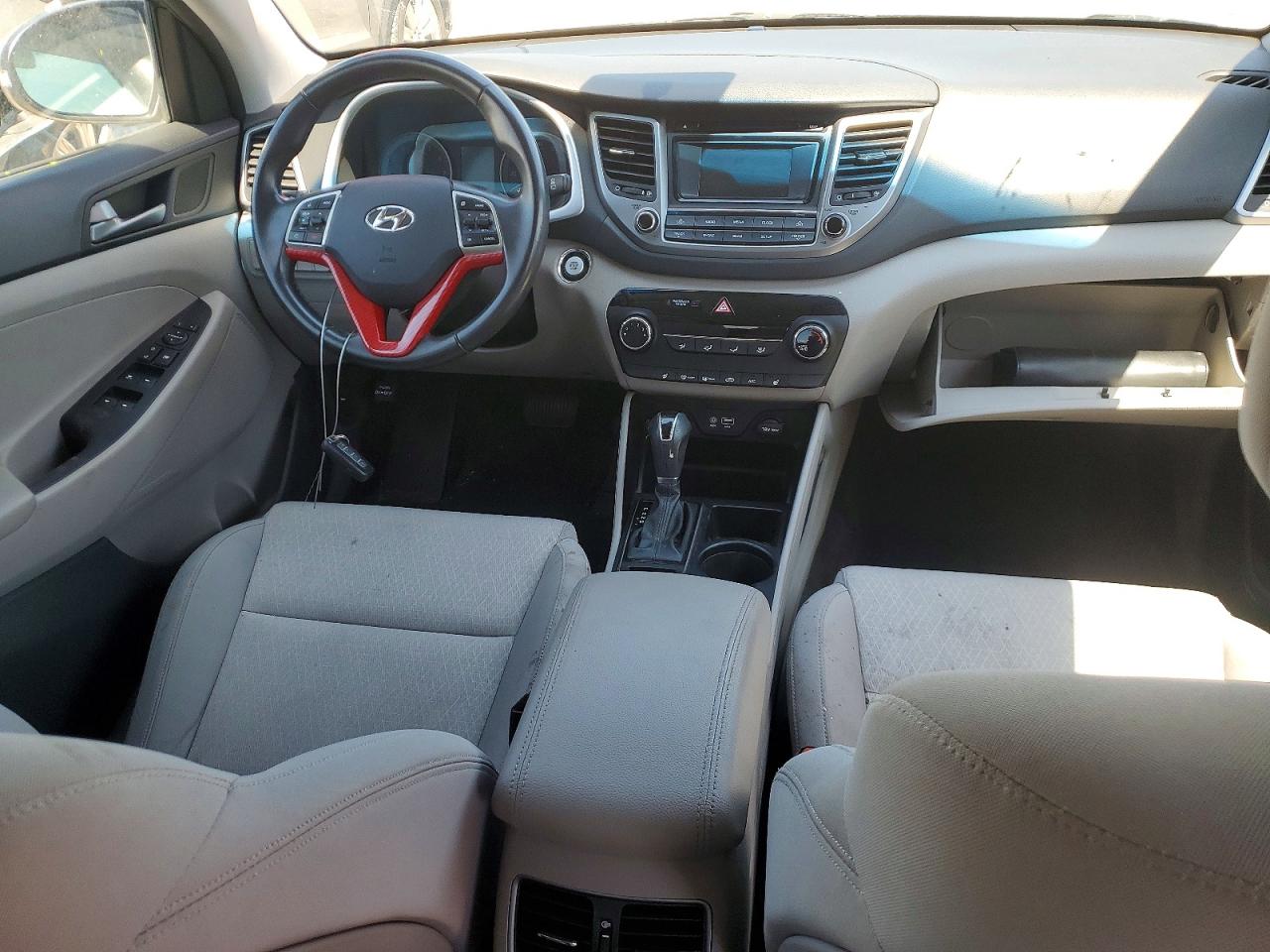 2017 Hyundai Tucson Sport Gray vin: KM8J3CA24HU390226